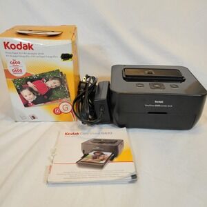 Kodak EasyShare G610 Printer Dock Color Cartridge Photo Paper Parts Only